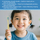 8 Pack BPA Free Kids Bamboo Toothbrushes with Individually Wrapped Eco-Friendly Natural Compostable Wooden Toothbrushes