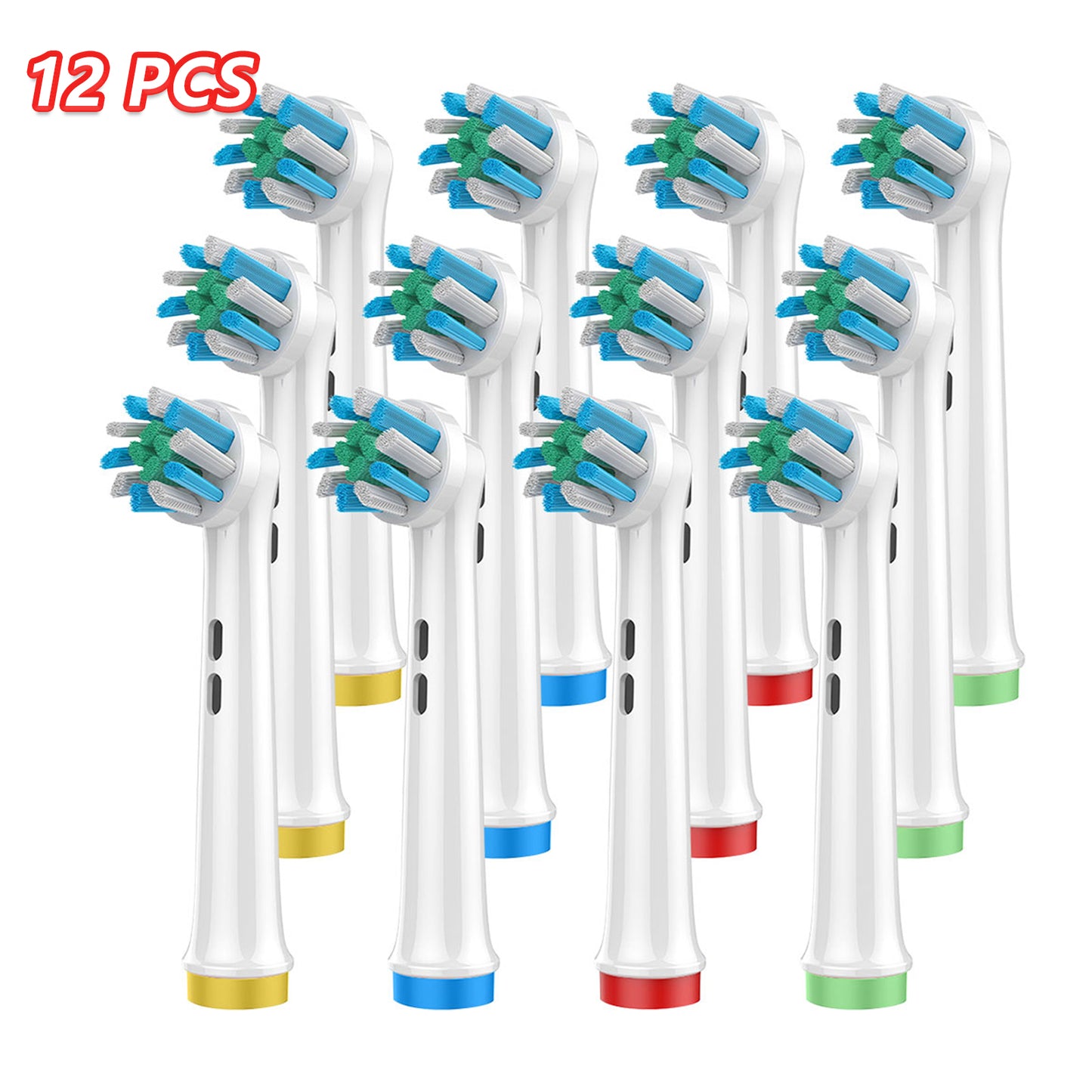 12/15 Pcs Replacement Toothbrush Heads Compatible with Oral B Deep Clean Electric Toothbrush Heads Refill