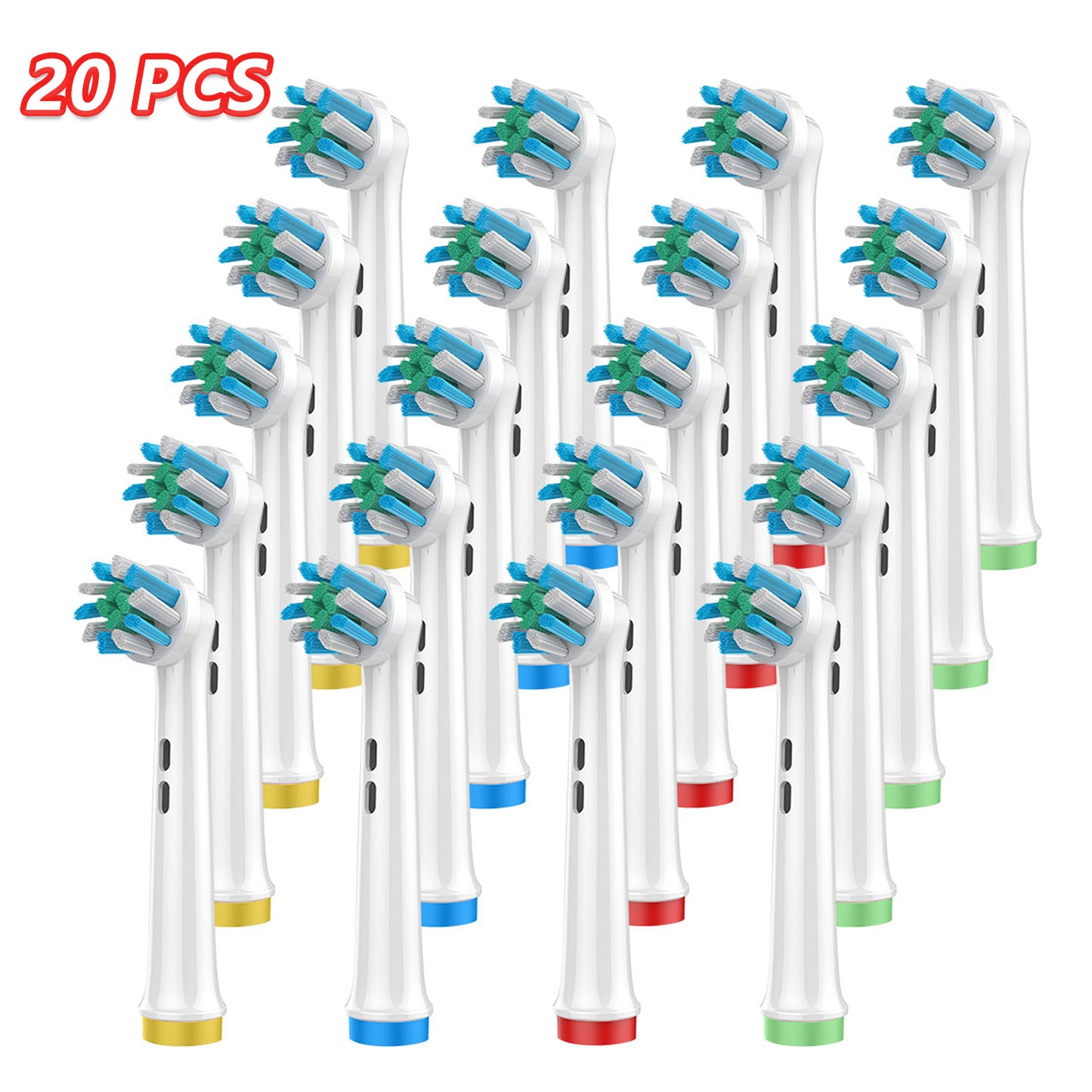 12/15 Pcs Replacement Toothbrush Heads Compatible with Oral B Deep Clean Electric Toothbrush Heads Refill