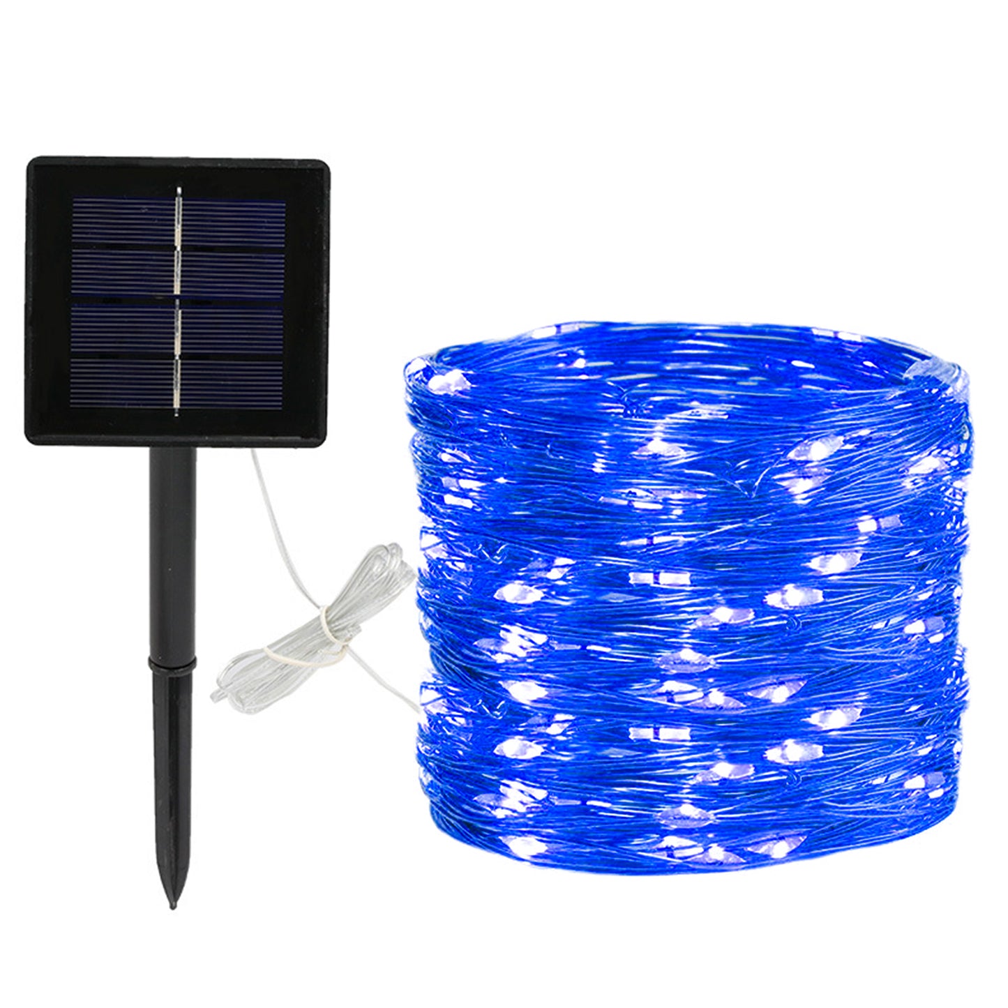 Outdoor Solar Copper Wire Light String Christmas Festival Decorations