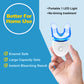 Whitening Kit for Sensitive Teeth Oral Care, Includes LED Light, 4 Whitening Gel and 2 Desensitizing Gel, Whitening Gel Helps to Remove Stains Caused by Food, Coffee, Soda, Smoking