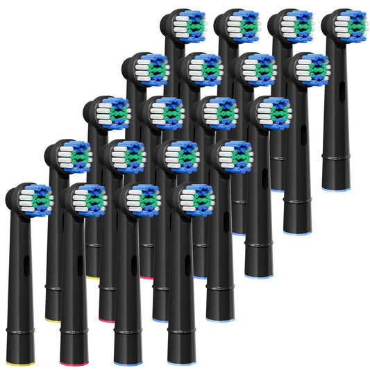 20 Pack Replacement Toothbrush Heads Compatible with Oral B Professional Electric Toothbrush Heads Refill Pro